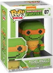 Les Tortues Ninja 8-Bit Pop! Vinyl Figurine Michelangelo 9 Cm