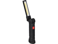 Orno Led Cob 2W Verkstadslampa, 200Lm, 1200Mah, Hopfällbar