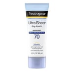 Neutrogena Ultra Sheer Broad Spectrum Sunscreen SPF 70, 3 Ounce