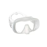 MARES 411056, Masque en Silicone Mixte Adulte Taille Unique Blanc Clair