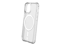 Force Case - Coque De Protection Pour Téléphone Portable - Antibactérien - Compatibilité Avec Magsafe - Polyuréthanne Thermoplastique (Tpu), Polycarbonate - Transparent - Pour Apple Iphone 13