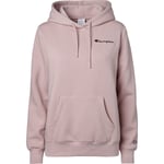 Champion Brodert Lite Logo Hettegenser Dame - Rosa - str. M