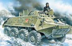 BTR-60PB, Armoured Personnel Transporteur 1:72 Plastique Model Kit Icm