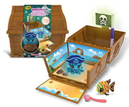 CRAYOLA - Washimals Ocean Glow Pets - Kit Écrin du Trésor, pour Colorier et Laver Les Bébés Animaux, Jeu et Cadeau pour Enfants, à partir de 3 Ans, 74-7510