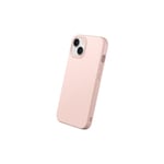 RhinoShield Coque Compatible avec [iPhone 15 Pro Max]   SolidSuit Compatible avec Magsafe - Coque Fine avec Technologie d'absorption des Chocs et Finition Premium Mate - Rose Poudré - Neuf