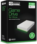 Game Drive for Xbox, 5 to, Disque Dur Externe, HDD Portable, USB 3.2 1re génération, Blanc, certifié Xbox, LED RVB, avec Les Services Rescue valables 3 Ans (STKX5000100)