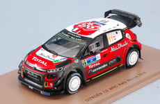 Citroen C3 WRC #11 5th Rally Guanajuato Mexico 2018 S.LOEB / D.Elena 1:43