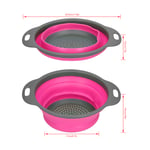 (Round Large Size)Washing Basket Kitchen Drain Basket HeatResistant For