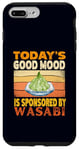 Coque pour iPhone 7 Plus/8 Plus Today's Good Mood est sponsorisé par un amateur de cuisine japonais Wasabi