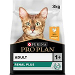 Purina Pro Plan Alimentation pour Chat Adulte avec Poulet, 4 Sacs de 3 kg