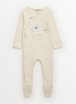 Tu Oatmeal I Love My Mummy Slogan Sleepsuit 3-6 months Cream Months