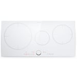 Induction Hob 80 cm Hot Plate Electric Cooker 3 Zones Built-In Touch Control