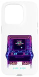 Coque pour iPhone 15 Pro Manette de jeu d'arcade rétro classique