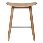 Massproductions - Icha Stool - H 500, Natural Oak, Utan klädsel - Natur - Träfärgad - Pallar - Trä