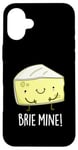 Coque pour iPhone 16 Plus Jeu de mots amusant au fromage Brie Mine