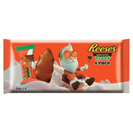 Reese's Christmas Tree's Multipack, 4 individually wrapped Christmas Trees filled with Peanut Butter, Four packs of 34g