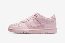 NIKE DUNK LOW SE (GS) SIZE UK 4 EUR 36.5 (921803 601) PRISM PINK