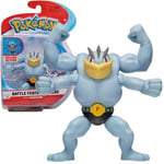 Figurine Pokemon Jouet 10-12 cm, Machamp Mackogneur – Pokemon Figurine - Nouvelle Vague 2021 - sous Licence Officielle Jouet Pokemon