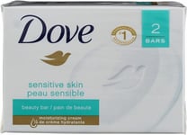 DOVE BAR SENSITIVE SKIN UNSCNT 2 X 3.75 OZ 106 g (Pack of 2) 