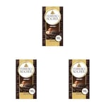 Ferrero Rocher Dark Chocolate and Hazelnut Bar, Chocolate Bars, 55 Percent Dark Chocolate with Crunchy Whole Hazelnut and Cocoa Filling, (90g) (Pack of 3)