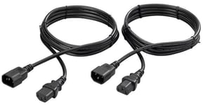 Eaton Short Pdu Cable C13/c14 0.6m 4-pack