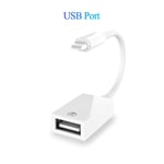 Adaptateur De Caméra Usb 3 Pour Iphone 14/13/12/Ipad,Otg Femelle Tf/Sd,Carte Avec Port De Charge Plug And Play - Type Usb