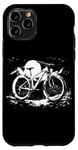 Coque pour iPhone 11 Pro Dessin de vélo de montagne Cyclisme MTB