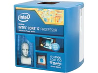 Intel Core i7-4790K - Core i7 4e generation Devil's Canyon Quad-Core 4,0 GHz LGA 1150 88 W Intel HD Graphics 4600 Processeur d'ordinateur de bureau