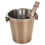 Large Rose Gold Stainless Steel Champagne Party Wine Beer Ice Cooler Bucket NEW