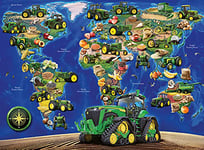 Ravensburger - Puzzle Enfant - Puzzle 300 p XXL - Le Monde John Deere - Dès 9 Ans - 12984