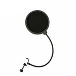 Microphone Protective Cover Mic Wind Screen Blowout Prevention Black