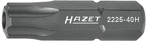 Hazet 2225-15H Embout-tournevis à profil en étoile intérieur à pivot hexagone massif 1/4'' longueur 25 mm