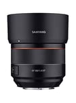 Samyang Objectif 85 mm F1.4 à Mise au Point Automatique Haute Vitesse pour Monture Canon EF, Noir (SYIO85AF-C)