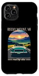 iPhone 11 Pro Rocky Mount Virginia Retro Highway Nostalgic Car Design Case