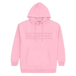 BlackPink Unisex Vuxen Logo Hoodie L Rosa Pink L