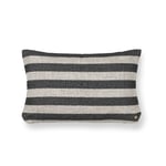 Ferm Living - Clean Cushion Louisiana 60X40 Cm Sand/Black - Beige,Svart - Prydnadskuddar och kuddfodral