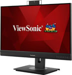 ViewSonic VG2756V-2K 27” QHD Webcam Docking Monitor 27" IPS Monitor, 2560 x 1440 QHD / WQHD, 60Hz, 5ms