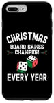 Coque pour iPhone 7 Plus/8 Plus Champion des jeux de société de Noël chaque année