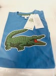 Lacoste large logo t-shirt Age 6 Year Old relaxed fit organic cotton