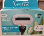 Gillette Venus 4 Lames de Rasoir - de Luxe Doux Sensible Neuf (76)
