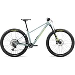 Jäykkäperäinen maastopyörä Orbea Laufey H-LTD Blue Stone/Spicy Lime XL