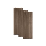 String - Hyllplan 58x20cm 3-pack valnöt - Hyllor & Hyllsystem - Nils Strinning - Träfärgad - MDF/Trä