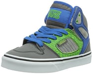 Vans Allred, Unisex-Childs' High-Top Trainers, Charcoal/Black/Green, 3 UK