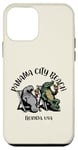 Coque pour iPhone 12 mini Panama City Beach Florida USA Motif crocodile lamantin amusant