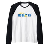 No Pain No Glory Raglan Baseball Tee