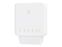 Ubiquiti Unifi Switch Usw-Flex - Switch - Administrerad - 4 X 10/100/1000 (Poe) + 1 X 10/100/1000 (Poe++) - Väggmonterbar, Pålmonterbar - Poe++ (46 W) (Paket Om 3)