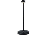 V-Tac Skrivebordslampe V-Tac Nattbordslampe 3W Led 29Cm Usb Lading Dimbar Svart Vt-1073 3000K-6000K 130Lm