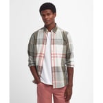 Barbour Harris Tailored Shirt - Chemise homme Glenmore Olive Tartan S