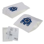 First4Spares GN 3D Type Microfibre Dust Bags for Miele Vacuum Cleaners (Pack of 5 + 2 Filters)