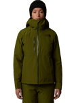 The North Face Women's Descendit Waterproof & Windproof Ski Shell Jacket, Forest Olive